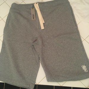 WESC Arto Lounge Sweat Shorts - M - Grey